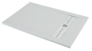 Душевой поддон Allen Brau Infinity 120x90 8.21003-21 Белый камень